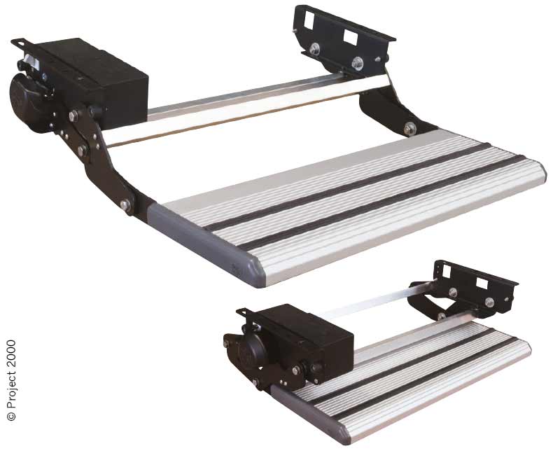 Lippert Serie S elektrische Trittstufe 550 mm 12 V