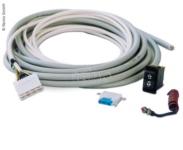Lippert Serie U Trittstufe 3-stufig - 550 mm - 12 V – Motor rechts