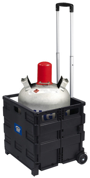Carbest Transportwagen mit Faltbox, Tragkraft 35kg