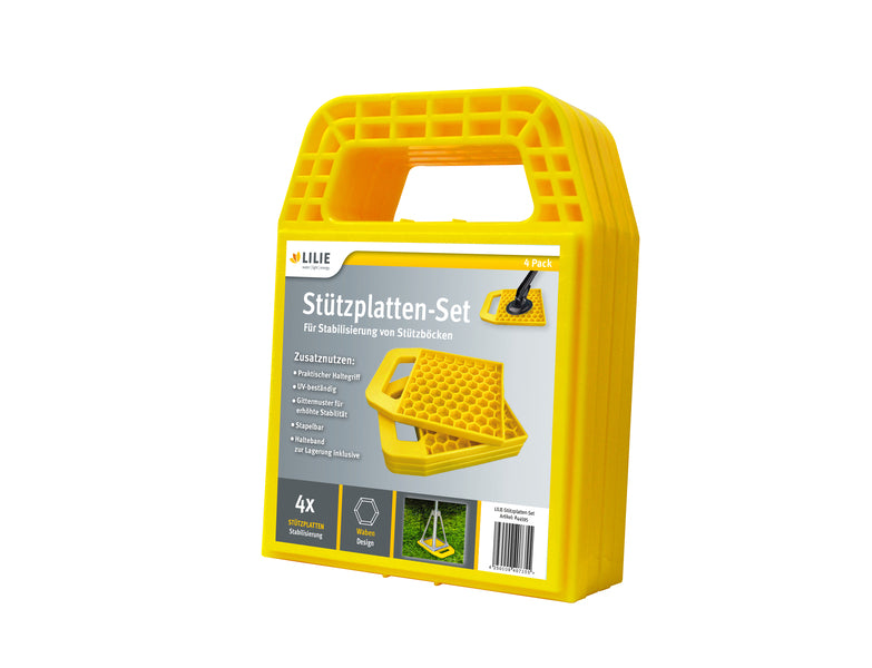 LILIE Stützplattenset Jack Pads für Stützbocksatz Jumbo