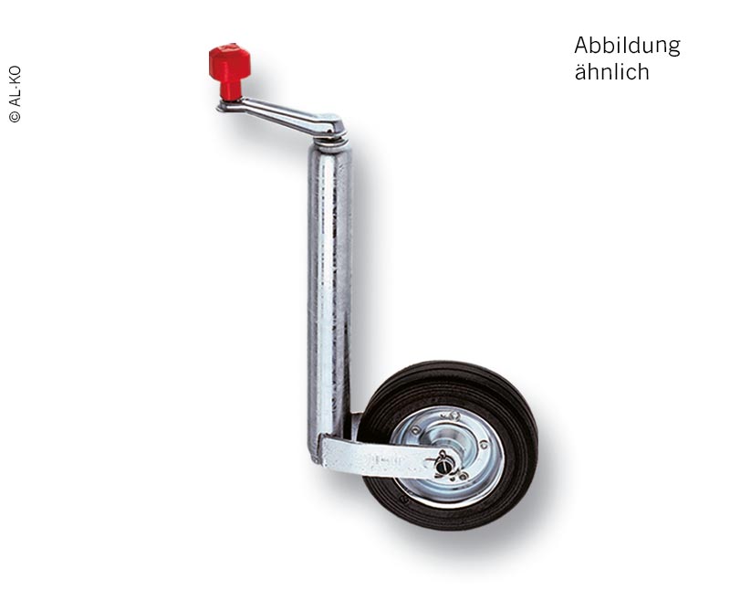 AL-KO Stützrad 200x50mm,D 48 mm, Vollgummi mit Stahlfelge