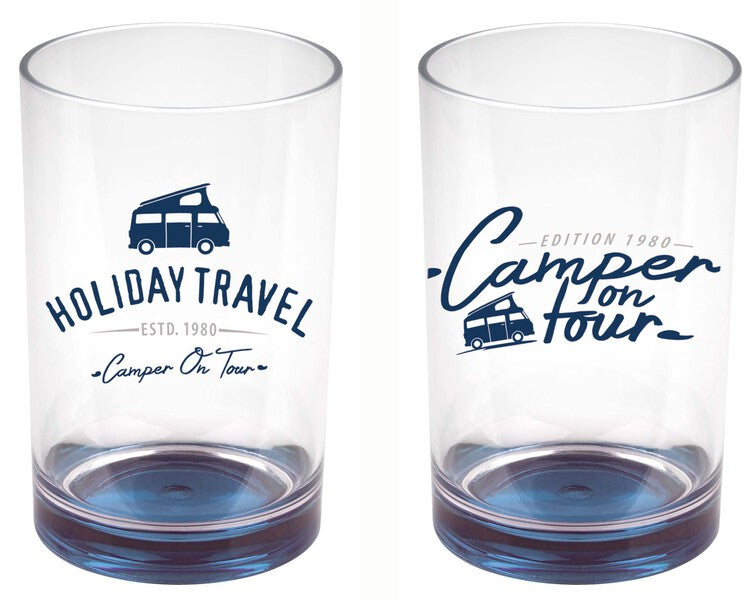 Holiday Travel Key West Trinkgläser, 2er Set, 350ml