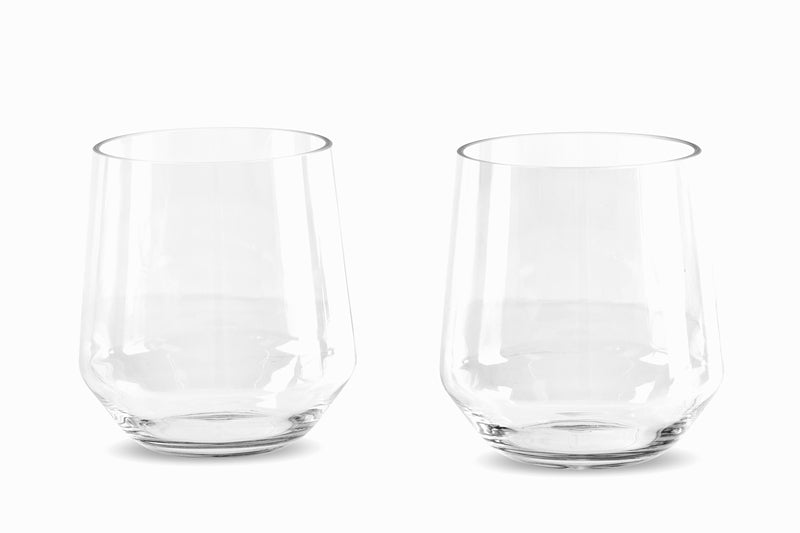 Camp 4 Andalucia Tritan-Weingläser ohne Stiel – 2er-Set, 365 ml
