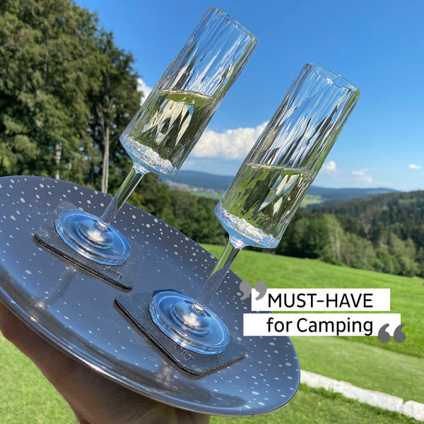 silwy Magnet-Kunststoffgläser SEKT 0,15 l - 2er Set