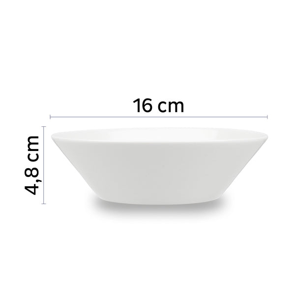 silwy 2 magnetische Porzellan-Bowls - 0,4 l
