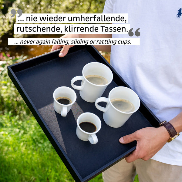silwy Porzellan Magnet-Espresso-Tassen - 2er Set