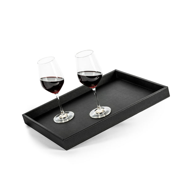 silwy Metall-Tablett - Schwarz
