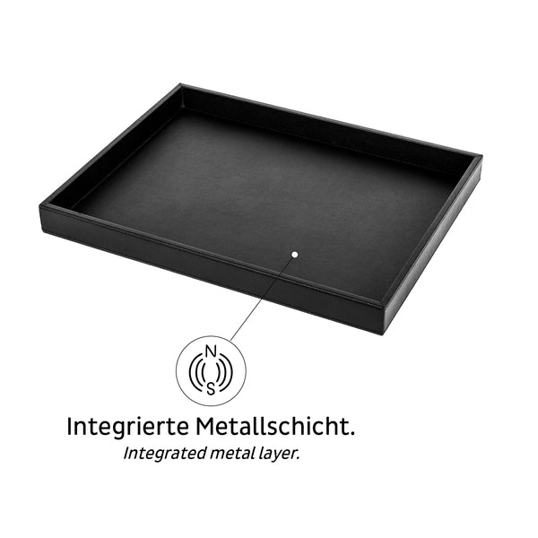 silwy Metall-Tablett - Schwarz