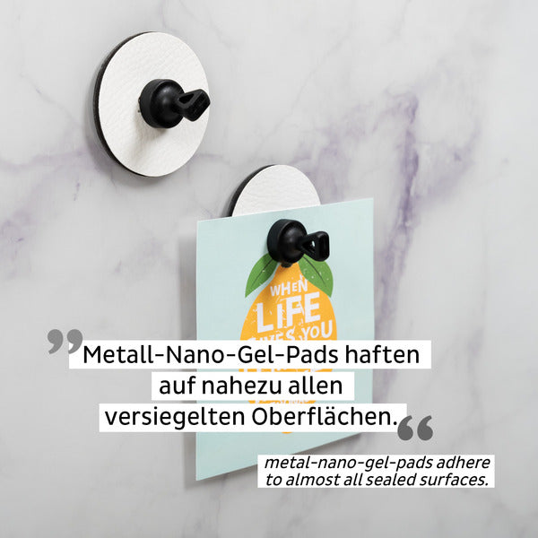 silwy Magnet-Pins FLEX – 4er-Set, Weiß