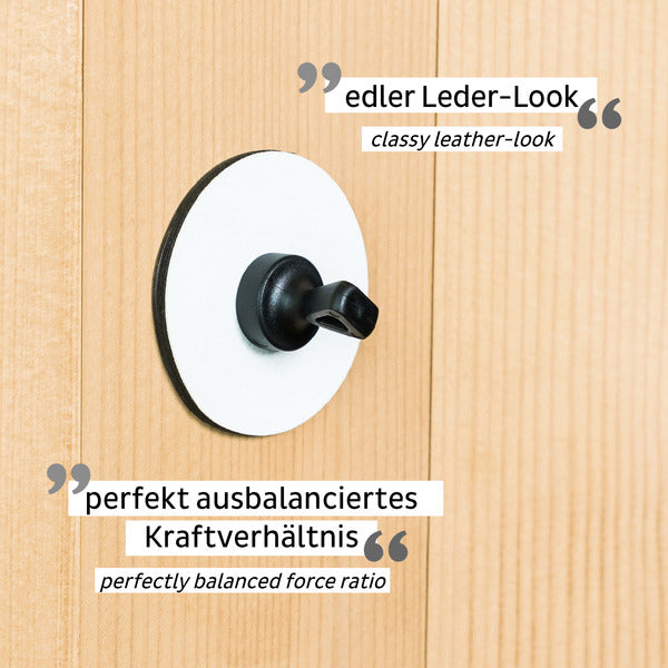 silwy Magnet-Pins FLEX – 4er-Set, Weiß
