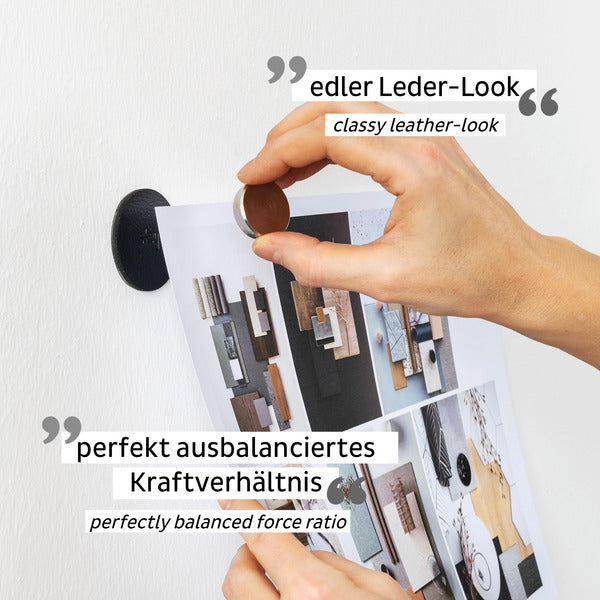 silwy Magnet-Pins SMART – 2er-Set, Weiß