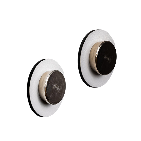 silwy Magnet-Pins SMART – 2er-Set, Weiß