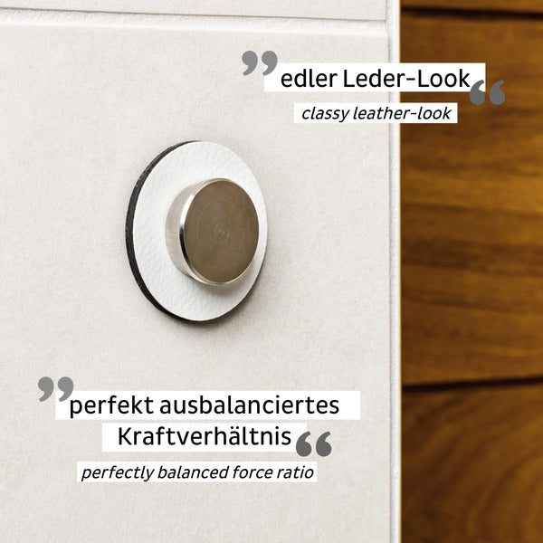 silwy Magnet-Pins SMART – 2er-Set, Weiß