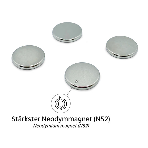 silwy Magnet-Power-Bundle – 12-teilig, Schwarz