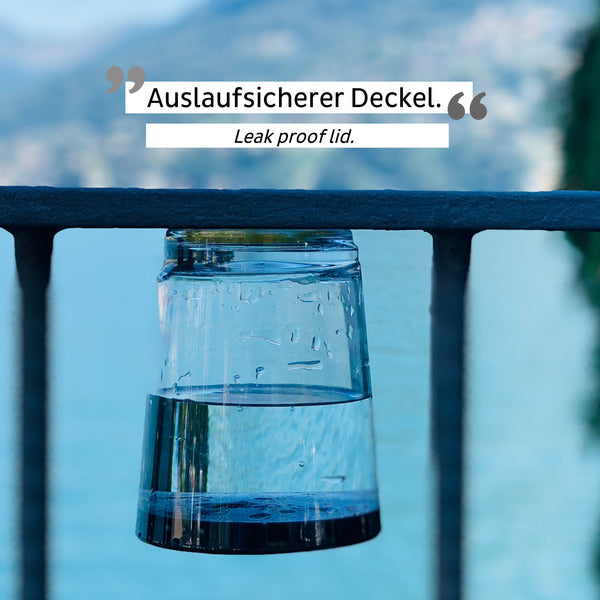 silwy Ersatzdeckel mit Trinkhalmöffnung – 2er-Set, Ø 8 cm