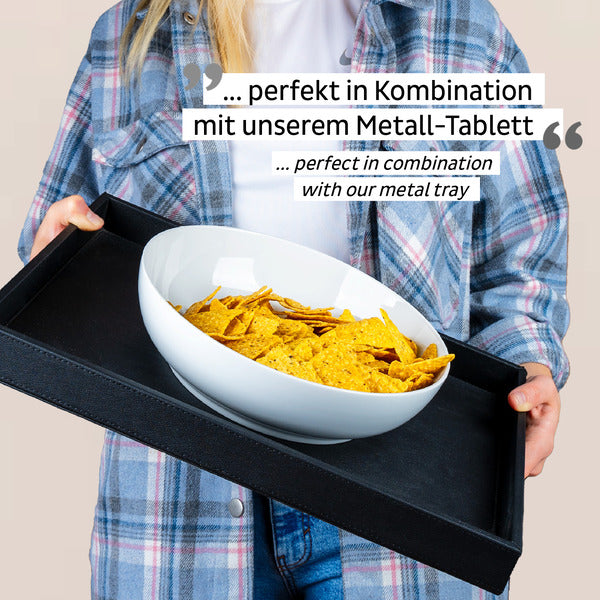 silwy Magnet-Food-Bowl groß – Ø 25 cm, Weiß, einzeln