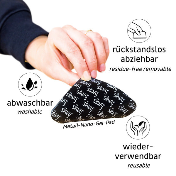 silwy Magnet-Food-Bowl groß – Ø 25 cm, Weiß, einzeln