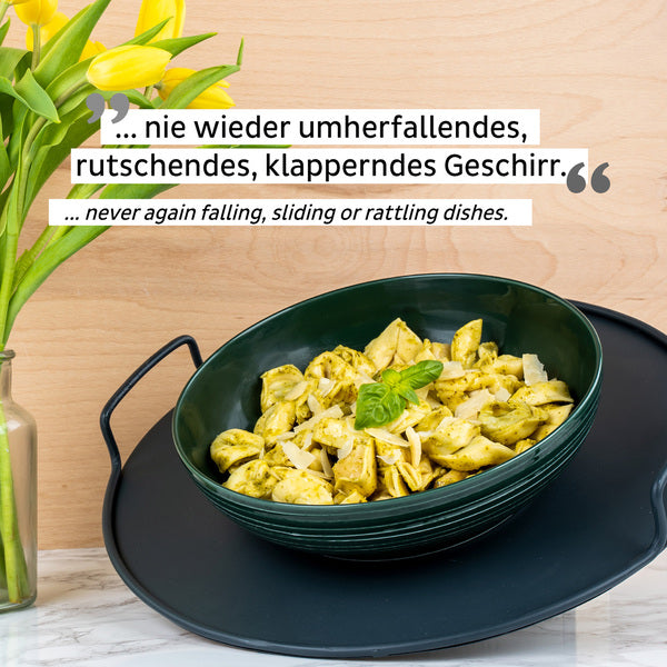 silwy Magnet-Food-Bowl groß – Ø 25 cm, Waldgrün, einzeln