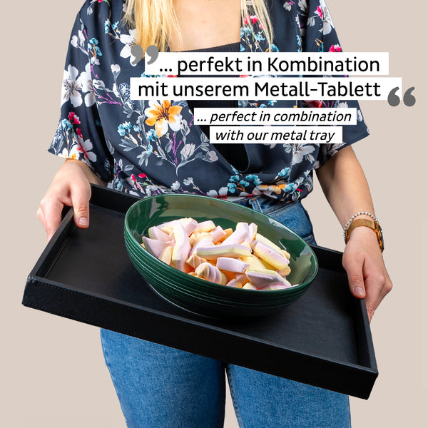 silwy Magnet-Food-Bowl groß – Ø 25 cm, Waldgrün, einzeln