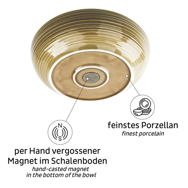 silwy Magnet-Food-Bowl groß – Ø 25 cm, Elfenbein, einzeln