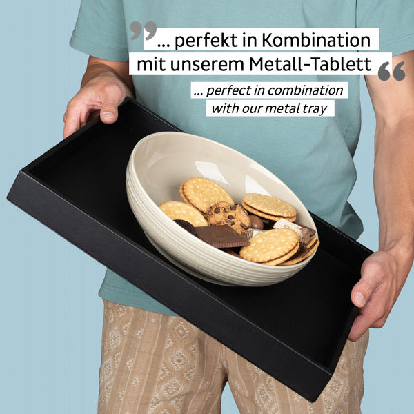 silwy Magnet-Food-Bowl groß – Ø 25 cm, Elfenbein, einzeln
