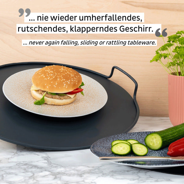 silwy Porzellan-Frühstücksteller – 2er-Set, Ø 22,5 cm, Apricot