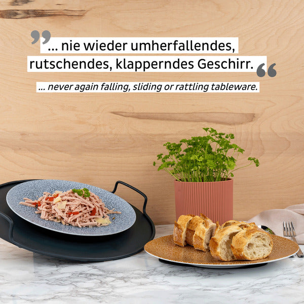 silwy Porzellan-Speiseteller – 2er-Set, Ø 28 cm, Apricot