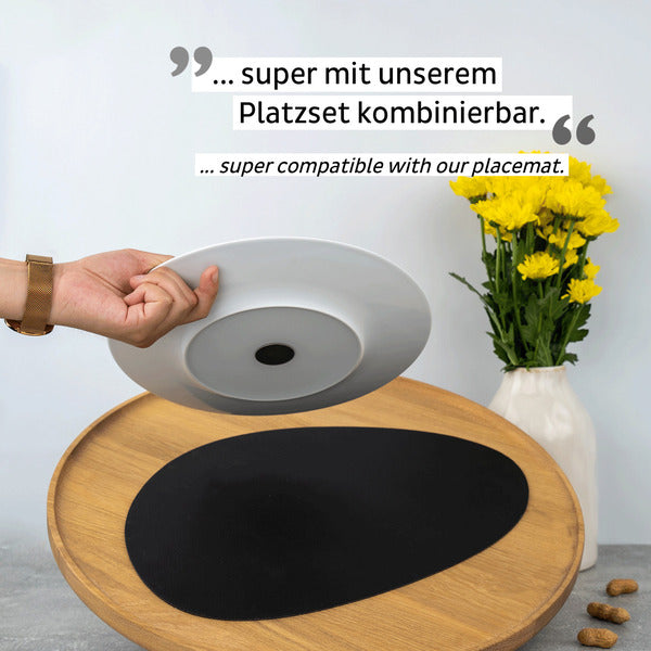silwy Porzellan-Speiseteller – 2er-Set, Ø 28 cm, Apricot