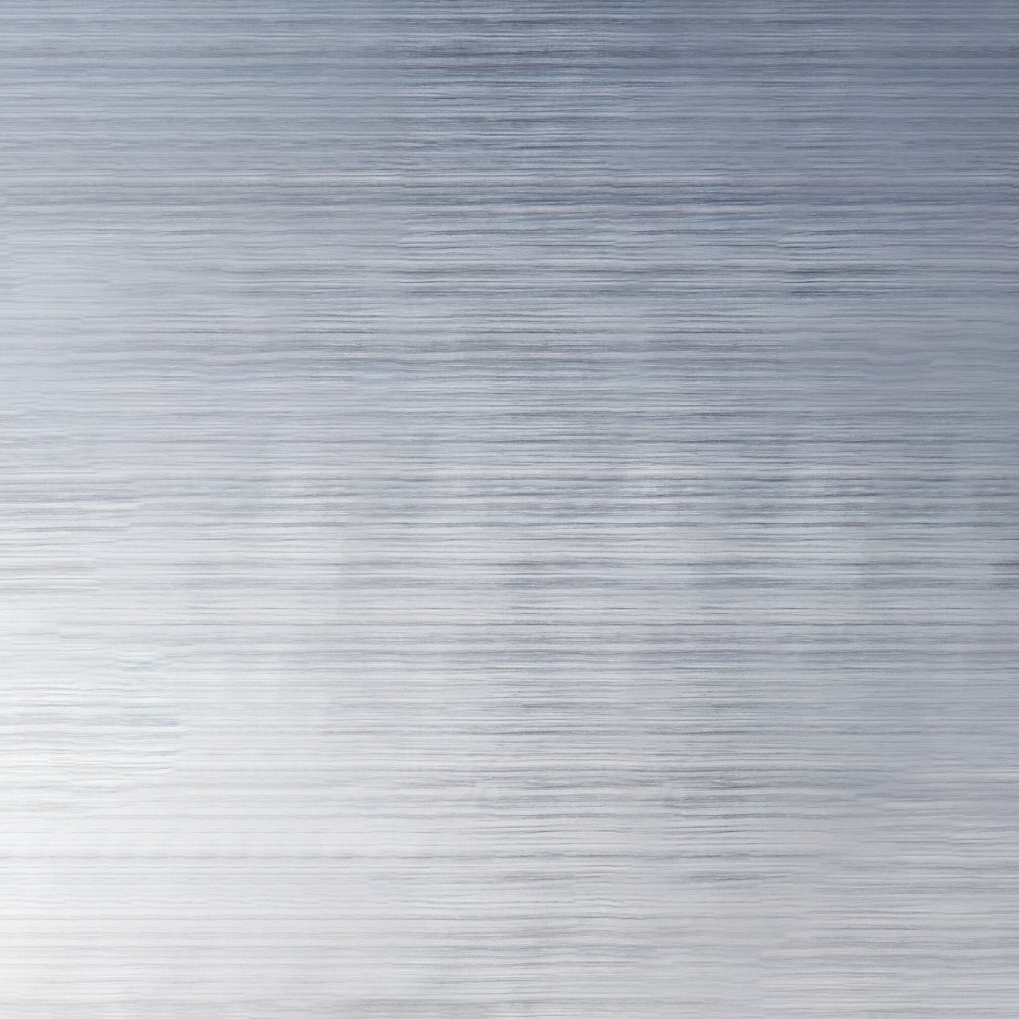 Horizontale grau-blaue, metallisch gebürstete Textur ohne erkennbares Objekt, dekorativer Hintergrund