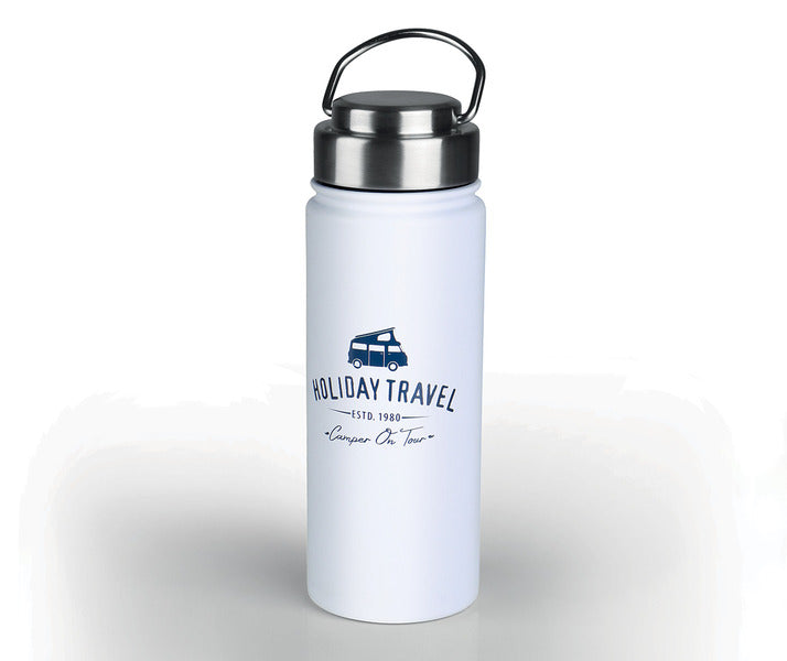 Holiday Travel Vacuumflasche - Edelstahl - 500 ml - Weiß