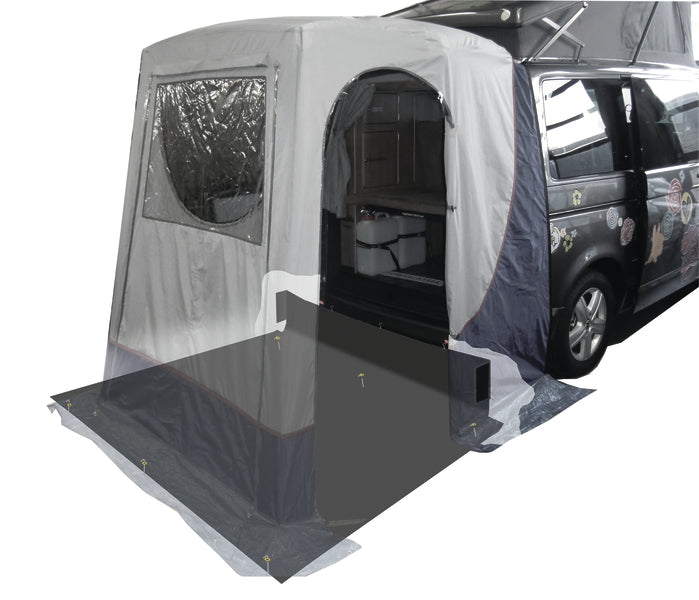 Reimo Tent Technology PE-Zeltboden für Trapez/Vertic Trafic und Hiace – 250 × 220 cm