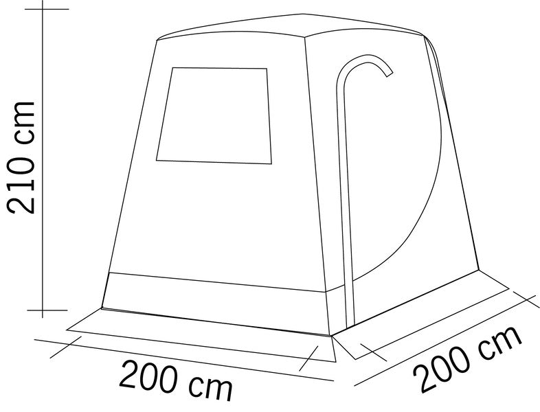 Reimo Tent Technology UPDATE VITO PREMIUM Heckzelt – Mercedes Vito/V-Klasse/Marco Polo ab 2015