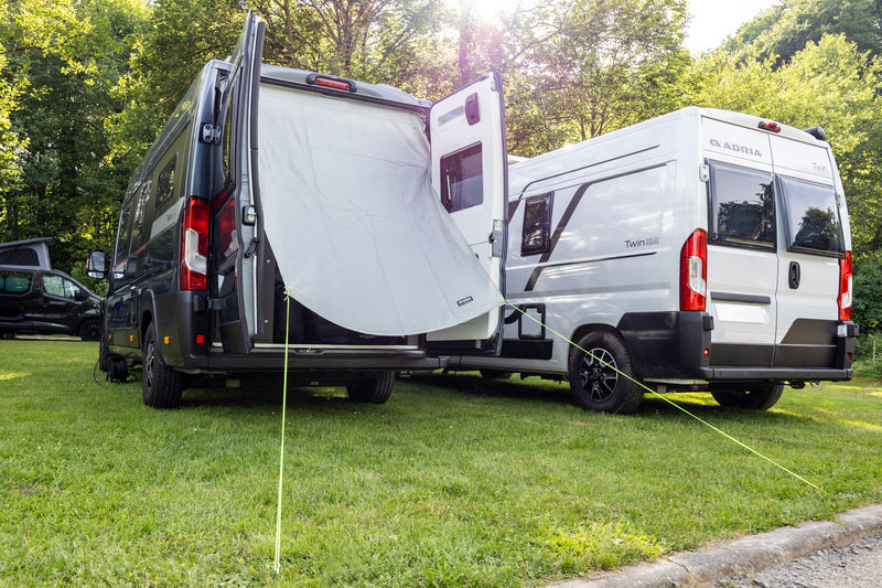 Reimo Tent Technology Dusch- und Sichtschutzvorhang für Fiat Ducato – 165 × 200 cm