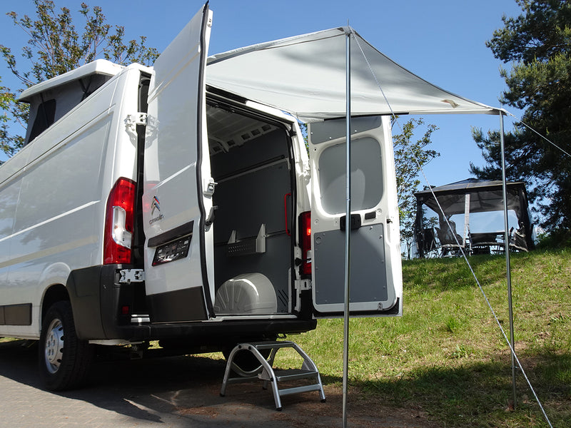 Reimo Tent Technology Dusch- und Sichtschutzvorhang für Fiat Ducato – 165 × 200 cm