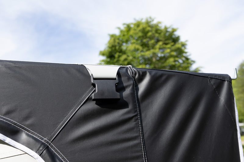 Reimo Tent Technology BOLOGNA 400 Wohnwagenvorzelt – 400 × 240 cm, Stahlgestänge