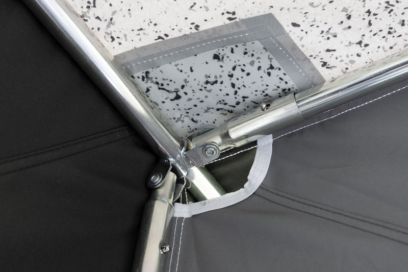 Reimo Tent Technology BOLOGNA 400 Wohnwagenvorzelt – 400 × 240 cm, Stahlgestänge