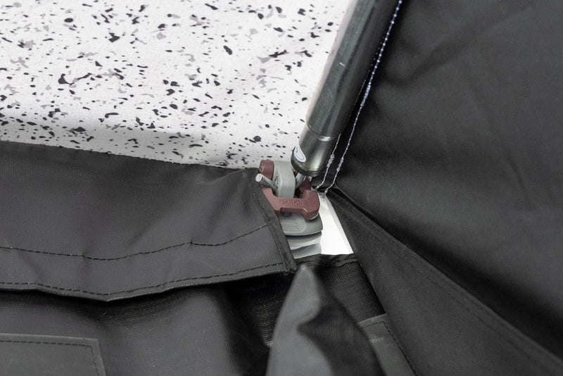 Reimo Tent Technology BOLOGNA 400 Wohnwagenvorzelt – 400 × 240 cm, Stahlgestänge