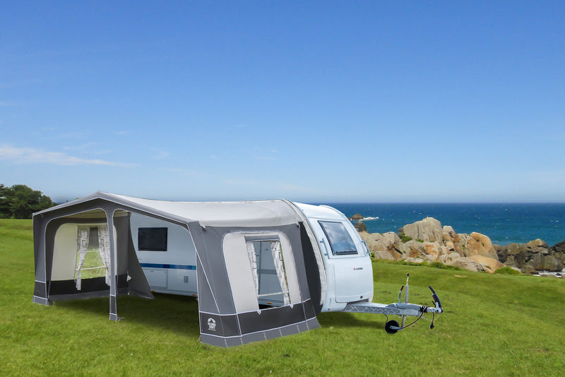 Reimo Tent Technology PALERMO Wohnwagenvorzelt – Gr. 16, 1026–1050 cm, Aluminiumgestänge