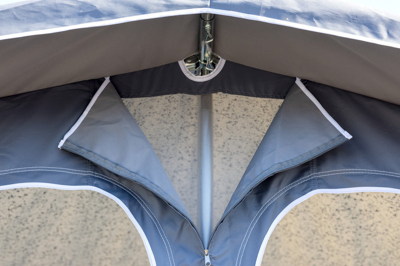 Reimo Tent Technology PALERMO Wohnwagenvorzelt – Gr. 18, 1076–1100 cm, Stahlgestänge