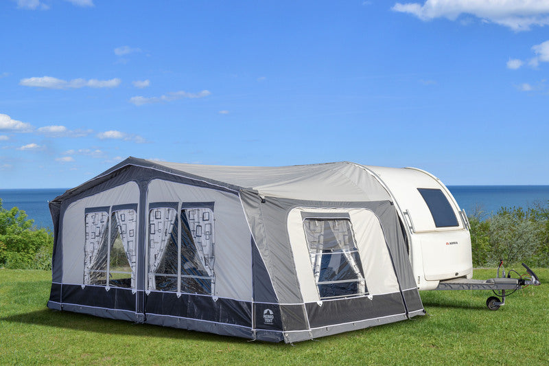 Reimo Tent Technology PALERMO Wohnwagenvorzelt – Gr. 12, 926–950 cm, Stahlgestänge