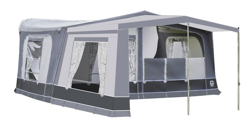 Reimo Tent Technology PALERMO Sonnenvordach – Gr. 12, Tiefe 240 cm