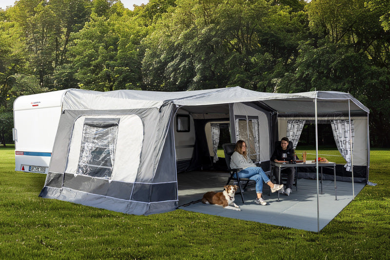 Reimo Tent Technology PALERMO Sonnenvordach – Gr. 13, Tiefe 240 cm
