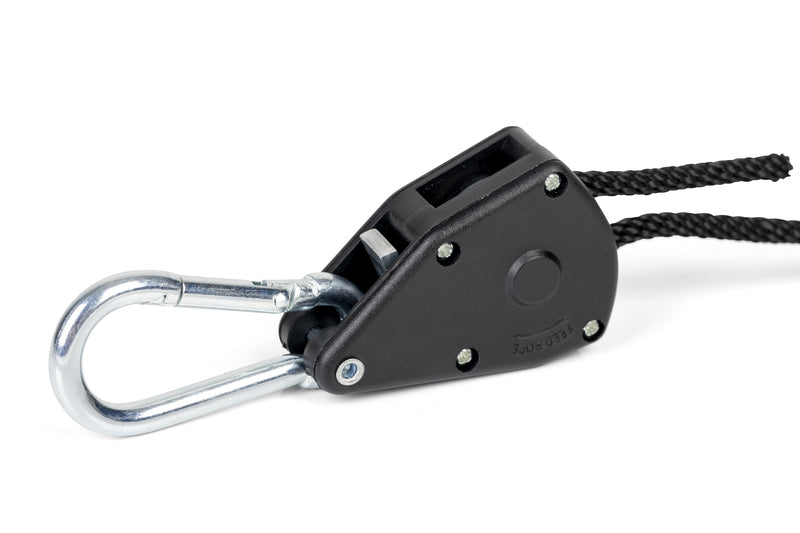 Reimo Tent Technology Jet Rope Schnellspannseil – 2 m, Ø 4 mm, Schwarz