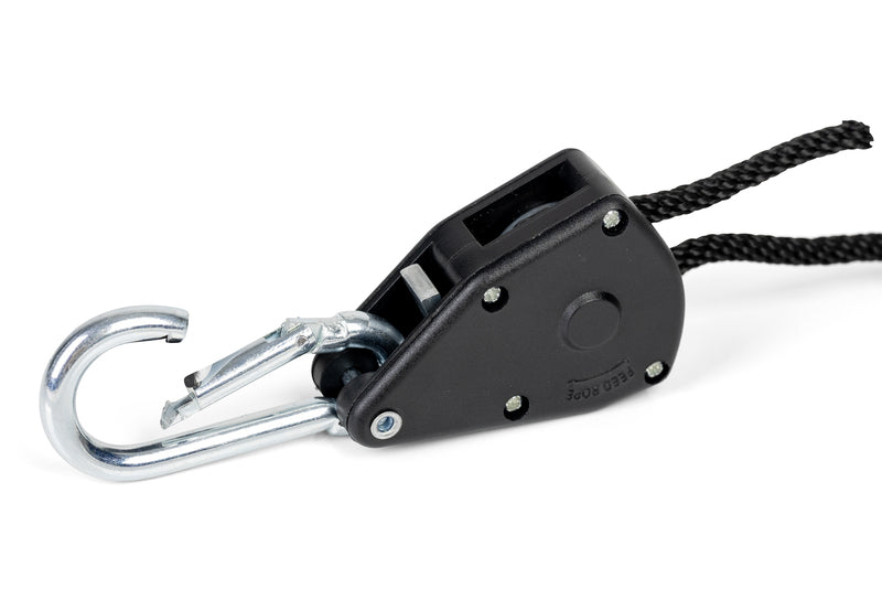 Reimo Tent Technology Jet Rope Schnellspannseil – 2 m, Ø 4 mm, Schwarz