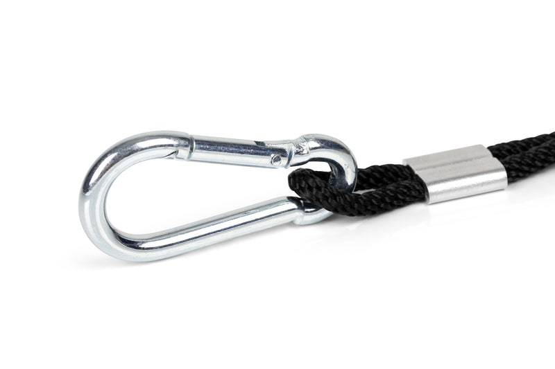 Reimo Tent Technology Jet Rope Schnellspannseil – 2 m, Ø 4 mm, Schwarz