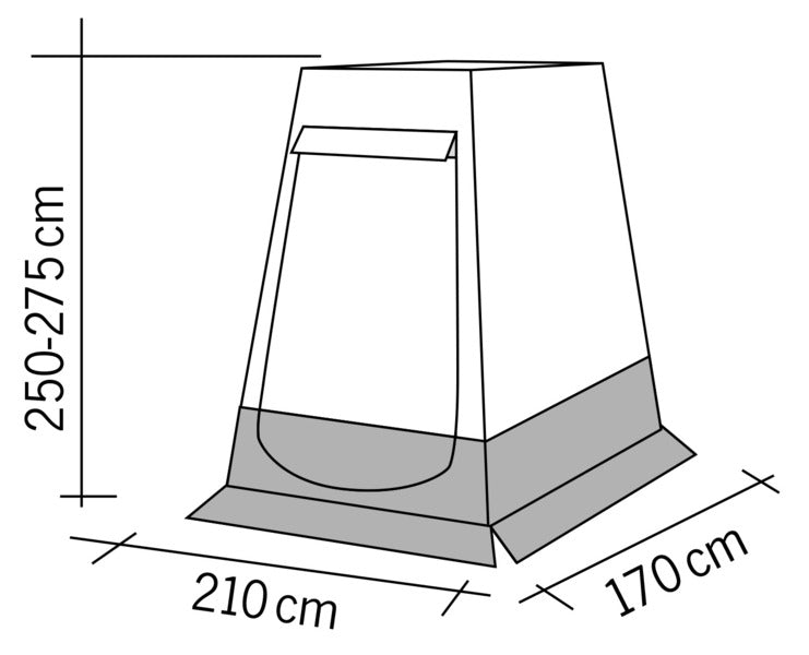 Reimo Tent Technology Heckzelt Ducatissimo Premium