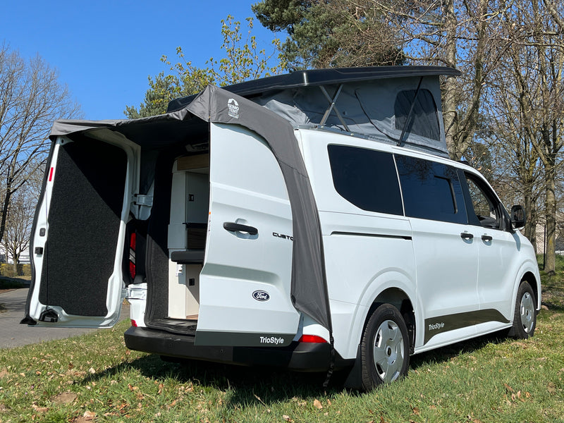 Reimo Tent Technology Hecksonnendach für Flügeltüren – 160 × 80 cm