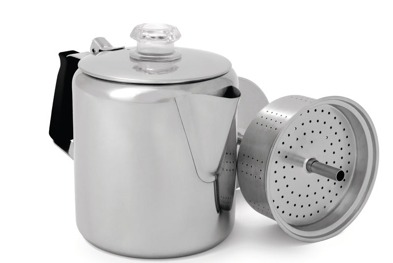GSI Outdoors Edelstahl-Perkolator – 0,9 l, 6 Tassen