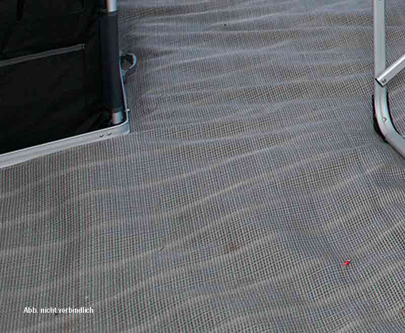 Isabella Carpet / Bolon Zeltteppich – 50-m-Rolle, 250 cm breit, Light Grey