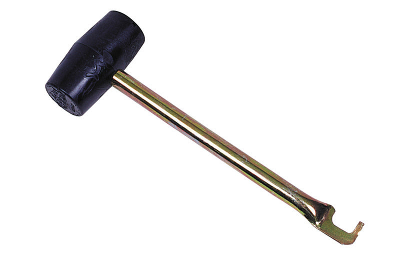 Reimo Tent Technology Gummihammer mit Heringsauszieher – Metallgriff